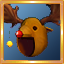 Brown Reindeer Hood