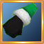 Holly Snowman Gloves