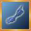Light Blue Polkadot Bow
