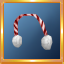 Red Stripe Earmuffs