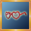 Red Heart Glasses