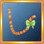 Ginger Stripe Cat Tail