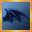 Blue Demon Wings