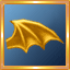 Yellow Demon Wings