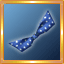 Blue Polkadot Bow