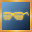 Yellow Slotted Glasses