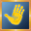 Yellow Handprint