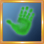 Green Handprint
