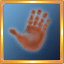 Brown Handprint