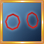 Red Hoop Earrings