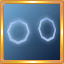 Light Blue Hoop Earrings