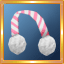 Pink Stripe Earmuffs