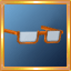 Orange Scholar Glasses