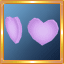 Purple Love Love Eyes