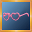 Pink Heart Glasses