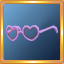 Purple Heart Glasses