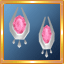 Silver Rose Quartz Earrings