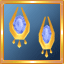 Gold Topaz Earrings