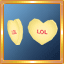 Сердечки "LOL"