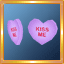 "Kiss Me" Hearts