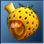 Golden Strawberry Hat