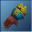 Blue Noble Gloves