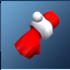 Red Santa Gloves