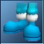Blue Santa Boots