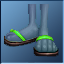 Green Beach Sandals