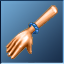 Blue Beach Gloves
