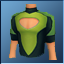 Green Swim/Snorkel Top