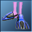 Blue Swim/Snorkel Shoes