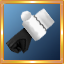 Silver Santa Gloves