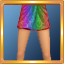 Polynesian Rainbow Skirt