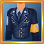 Navy Blue Military Shirt