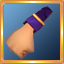 Amethyst Indian Gloves