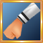 Black School Kid Gloves