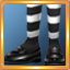 Black School Kid Shoes