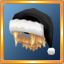 Black Santa Hat
