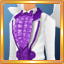 Dark Purple Angel Top