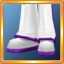 Dark Purple Angel Shoes