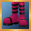 Hot Pink Devil Shoes