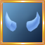 Light Blue Devil Horns