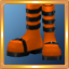 Orange Devil Shoes