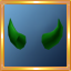 Green Devil Horns