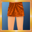 Orange Polynesian Bottoms