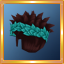 Turquoise Polynesian Hat