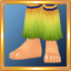 Blue Polynesian Shoes
