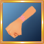 Light Pink Polynesian Gloves