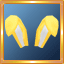 Yellow Bunny Ears